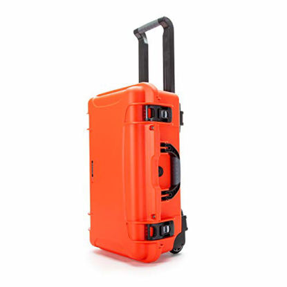 Picture of Nanuk 935 Waterproof Carry-On Hard Case with Wheels and Padded Divider - Orange