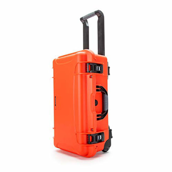Picture of Nanuk 935 Waterproof Carry-On Hard Case with Wheels and Padded Divider - Orange