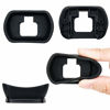 Picture of JJC KIWIFOTOS Ergonomic Long Camera Eyecup for Nikon Z5 Z6 Z7 Z6II Z7II, Nikon Z5 Z6 Z7 Eye Cup Eye Piece, Z6 Z7 II viewfinder As Nikon DK-29 Eyecup, Soft Silicone, 503321mm