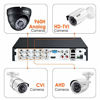 Picture of ZOSI H.265+ 5MP Lite 8 Channel CCTV DVR Recorder with Hard Drive 1TB, Remote Access, Motion Alert Push, Hybrid Capability 4-in-1(Analog/AHD/TVI/CVI) Full 1080p HD Surveillance DVR for Security Camera