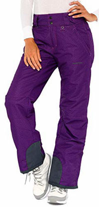 Picture of Arctix Women's Insulated Snow Pants, Moguls Print Purple, X-Small/Regular