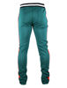 Picture of SCREENSHOTBRAND-S41700 Mens Hip Hop Premium Slim Fit Track Pants - Athletic Jogger Bottom with Side Taping-Green-Large