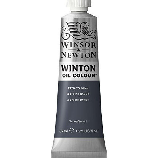 Picture of Winsor & Newton Winton Oil Color Paint, 37-ml Tube, Payne's Gray