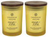 Picture of Chesapeake Bay Candle Scented Candles, Strength + Energy (Pineapple Coconut), Medium (2-Pack)