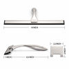 Picture of HIWARE All-Purpose Shower Squeegee for Shower Doors, Bathroom, Window and Car Glass - Stainless Steel, 14 Inches