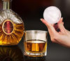 Picture of Samuelworld Large Sphere Ice Tray Mold Whiskey Big Ice Maker 2.5 Inch Ice Ball for Cocktail and Scotch (Grey)