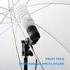 Picture of Emart Photography Umbrella Lighting Kit, 400W 5500K Photo Portrait Continuous Reflector Lights for Camera Video Studio Shooting Daylight