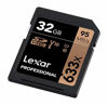 Picture of Lexar Professional 633x 32GB SDHC UHS-I Card, 2-Pack (LSD32GCB1NL6332)