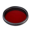 Picture of Fotga 58mm Six-in-One Adjustable Infrared IR Pass X-Ray Lens Filter 530nm to 750nm