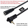 Picture of JJC 3.5mm Female Mic Jack to 2.5mm Male Mic Jack Microphone Cable Adapter for Fuji Fujifilm X-T30 X-T20 X-T10 X-PRO3 X-T100 X100V X100F X100T X-PRO2 X-T1 X-E3 X-E2S X-E2 X-E1 XF10 Camera