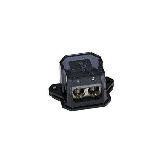 Picture of Stinger SSDB024 (1) 0Ga Input to (2) 4Ga Output Distribution Block Kit