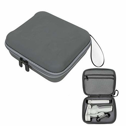 Picture of Travel Case for DJI OM4- Portable Storage Bag Hardshell Case Fits DJI Osmo Mobile 3 or 4 Gimbal Stabilizer and Accessories-Grey