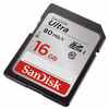 Picture of SanDisk Ultra 16GB Class 10 SDHC UHS-I Memory Card up to 80MB/s (SDSDUNC-016G-GN6IN)