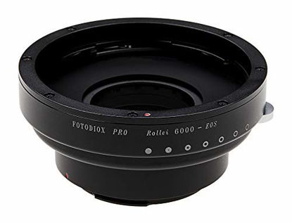 Picture of Fotodiox Pro IRIS Lens Mount Adapter Compatible with Rollei 6000 Lenses to Canon EOS EF/EF-S Cameras
