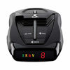 Picture of Cobra RAD 380 Laser Radar Detector - Long Range Detection, LaserEye Front and Rear Detection, IVT Filtering, Updateable Software, Adjustable Sensitivity, Digital Signal Processing, Black