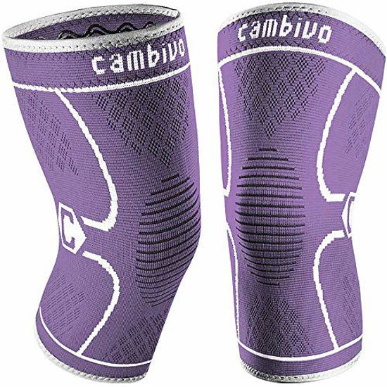 Knee Compression Sleeve for Men and Women (2 Pack), Knee Support Brace for  Running and Work out (Small)