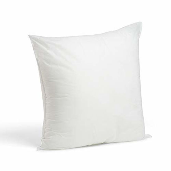 Picture of Foamily Premium Hypoallergenic Stuffer Pillow Insert Sham Square Form Polyester, 22" L X 22" W, Standard/White