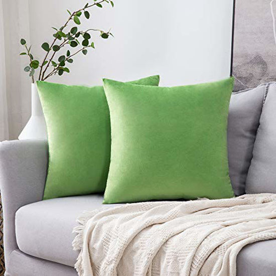 2pcs White Throw Pillow Inserts, Square Pillows Decorative Sofa Pillows  Fabric Fluffy Soft Pillows For Bed, Sofa Couch Car Home Decor, 18*18 Inch