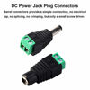 Picture of (Real 18AWG 43x2pcs Strands) 10 Pairs DC Power Pigtail Cable 12V 5A Male & Female + 10 Pairs DC Power Jack Plug Adapter Connector for CCTV Home Security Surveillance by MILAPEAK (2.1mm x 5.5mm)