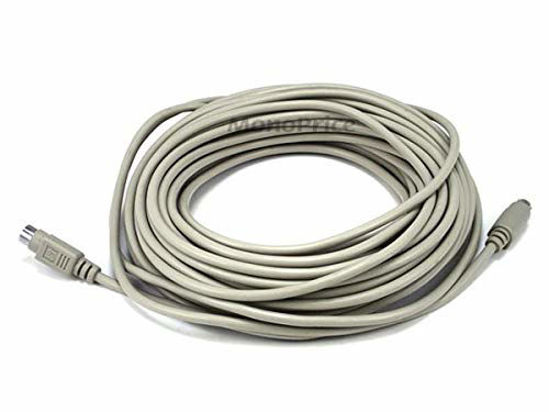 Picture of Monoprice 50-Feet PS/2 MDIN-6 Male to Female Cable (102540)