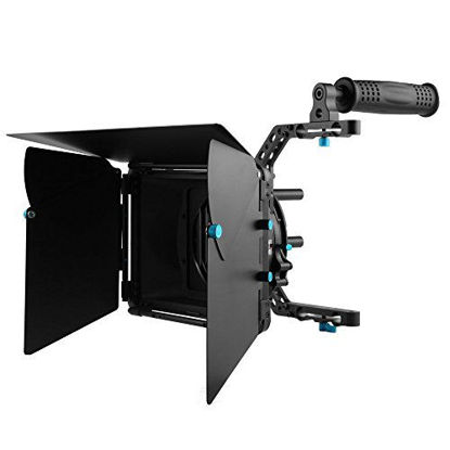 Picture of FOTGA DP3000 M4 DSLR Swing Away Matte Box Kits with top Handle for All Camera Rigs with 15mm Rod Systems