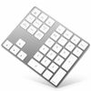 Picture of Bluetooth Numeric Keypad, Rechargeable Aluminum 34-Key Number Pad Slim External Numpad Keyboard Data Entry Compatible for MacBook, MacBook Air/Pro, iMac Windows Laptop Surface Pro etc