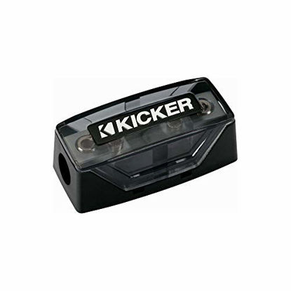 Picture of Kicker 46FHS Car Audio Mini ANL AFS 1/0 to 8 Gauge Power Wire Fuse Holder FHS