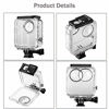 Picture of Waterproof Housing Case for Gopro Max Action Camera, Underwater Diving Protective Shell 30M with Bracket Accessories