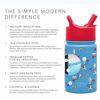 Picture of Simple Modern Disney Water Bottle for Kids Reusable Cup with Straw Sippy Lid Insulated Stainless Steel Thermos Tumbler for Toddlers Girls Boys, 10oz, Toy Story: Forky