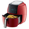 Picture of GoWISE USA 5.8-Quart Programmable 8-in-1 Air Fryer XL + Recipe Book (Chili Red)