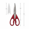 Picture of KitchenAid All Purpose Shears with Protective Sheath, 8.72-Inch, Red