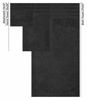 Picture of American Soft Linen 6-Piece 100% Turkish Genuine Cotton Premium & Luxury Towel Set for Bathroom & Kitchen, 2 Bath Towels, 2 Hand Towels & 2 Washcloths [Worth $72.95] - Coal Black