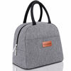 Picture of BALORAY Lunch Bag Tote Bag Lunch Bag for Women MenLight-weight Lunch Box Insulated Lunch Container (G-197S Grey)