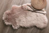 Picture of Ashler Soft Faux Sheepskin Fur Chair Couch Cover Area Rug Bedroom Floor Sofa Living Room Coal Black 2 x 3 Feet