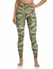 Picture of Colorfulkoala Women's High Waisted Pattern Leggings Full-Length Yoga Pants (S, Green & Beige Mixed Camo)