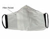 Picture of USA Cloth Face Mask Adult Face Mask, Double Layers with Filter Pocket and Nose Wire Bridge for a higher level of protection, Reusable & Washable - Made in USA - Dimension 11.5" x 6"