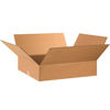 Picture of BOX USA B28175 Flat Corrugated Boxes, 28"L x 17"W x 5"H, Kraft (Pack of 15)