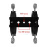 Picture of Astromania Adjustable Guiding Scope Ring Set with Plate - 90 mm Inside Diameter (Pair) - for Telescope Tube Diameter or Finders 63 to 89mm