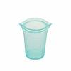 Picture of Zip Top Reusable 100% Platinum Silicone Containers - Medium Cup - Teal