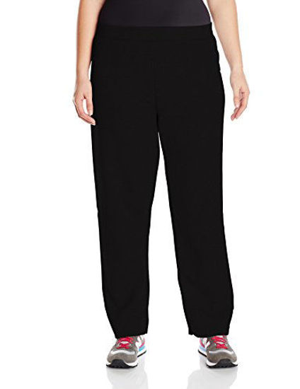 Picture of Just My Size Women's Plus-Size Fleece Sweatpant, Ebony, 2XL