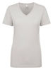 Picture of Next Level Womens Ideal V-Neck Tee (N1540) Silver xs