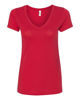 Picture of Next Level Womens Ideal V-Neck Tee (N1540) Red l