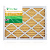 Picture of FilterBuy 10x18x2 MERV 11 Pleated AC Furnace Air Filter, (Pack of 4 Filters), 10x18x2 - Gold