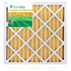 Picture of FilterBuy 22x24x2 MERV 11 Pleated AC Furnace Air Filter, (Pack of 4 Filters), 22x24x2 - Gold