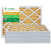 Picture of FilterBuy 27x27x2 MERV 11 Pleated AC Furnace Air Filter, (Pack of 4 Filters), 27x27x2 - Gold