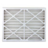 Picture of FilterBuy 25x28x4 MERV 13 Pleated AC Furnace Air Filter, (Pack of 6 Filters), 25x28x4 - Platinum