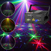 Picture of SUNY Laser Light Laser Projector DJ Stage Lighting 12 Gobos in Red Green Laser Light Blue Stars Mixed Effect Remote Control Stage Lighting Party Sound Activated Dance Show Xmas Holiday Home Decorative