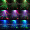 Picture of SUNY Laser Light Laser Projector DJ Stage Lighting 12 Gobos in Red Green Laser Light Blue Stars Mixed Effect Remote Control Stage Lighting Party Sound Activated Dance Show Xmas Holiday Home Decorative