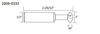 Picture of HHIP 2006-0333 M42 (8%) Cobalt Double Angle Cutter, 90½ Degree, 1" x 5/16" x 1/2" x 2-27/32"