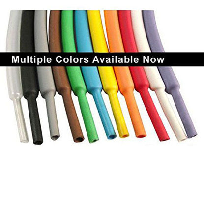 Picture of Electriduct 1/4" Heat Shrink Tubing 3:1 Ratio Shrinkable Tube Cable Sleeve - 100 Feet (White)